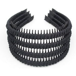 Black fashion headbands hair accessories non slip Men & Women